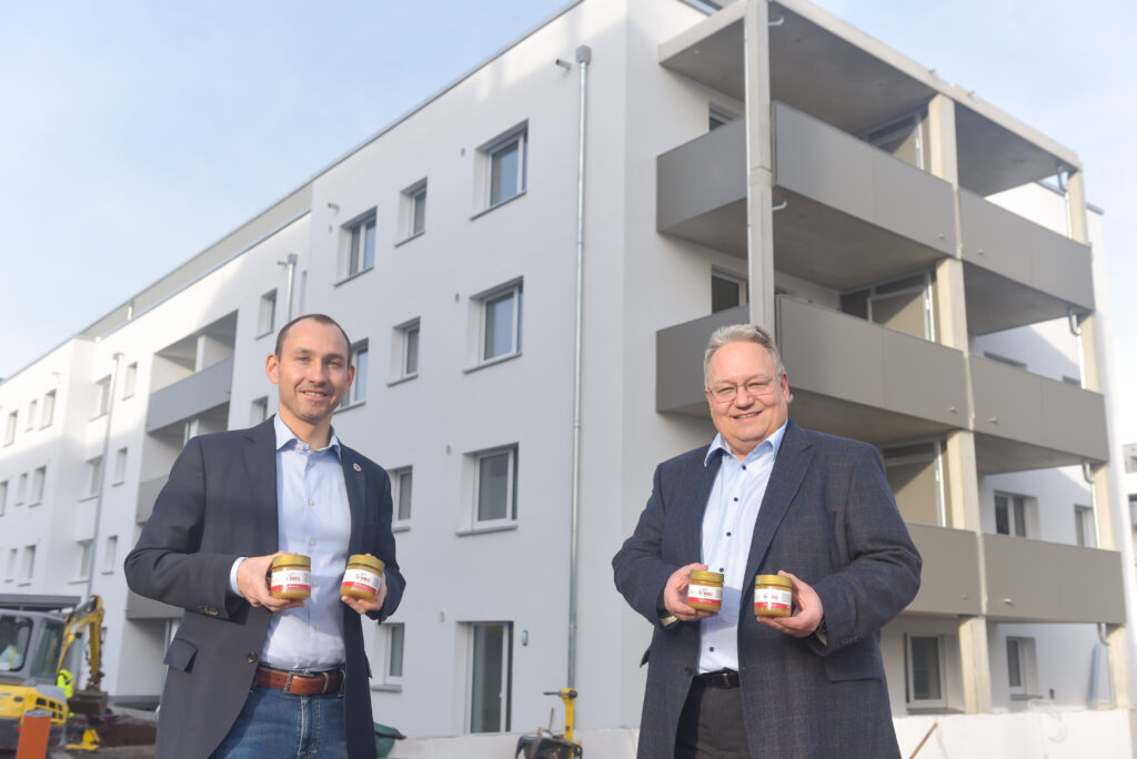 27 Mietwohnungen:  Neubau in der Konrad-Zuse-Straße kann bezogen werden