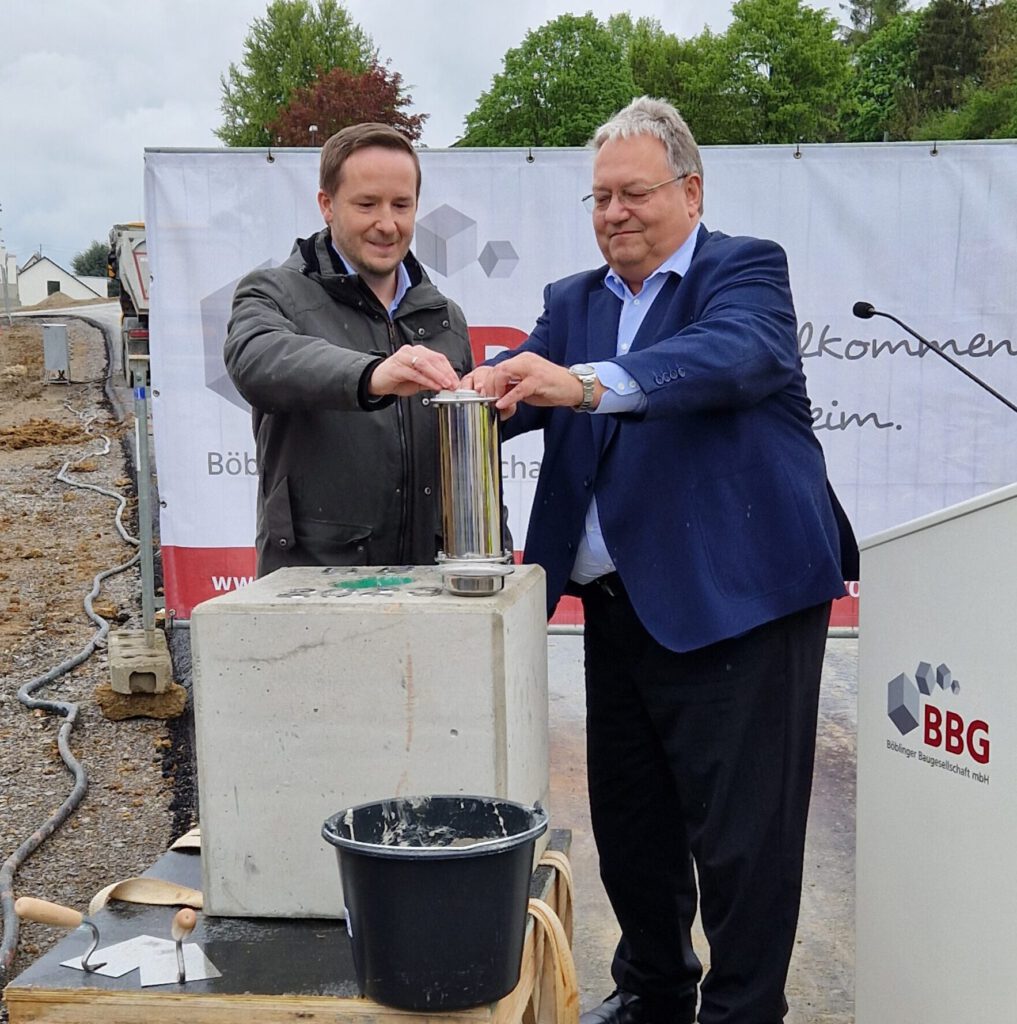 Baustart für neues Quartier in Magstadt